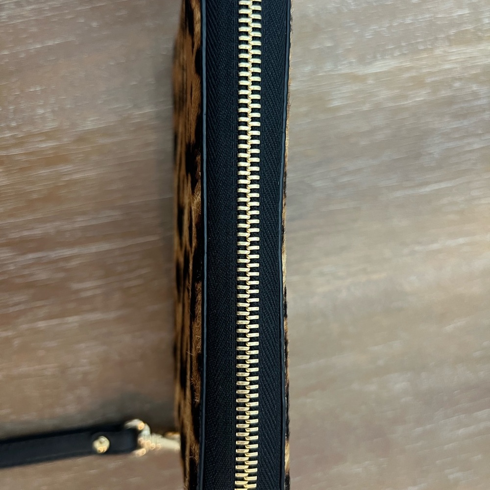 Michael Kors Leopard Print Wristlet - Picture 8 of 12